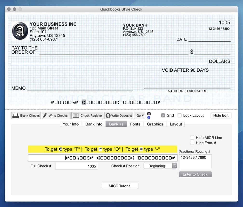 free download cheque printing software for mac